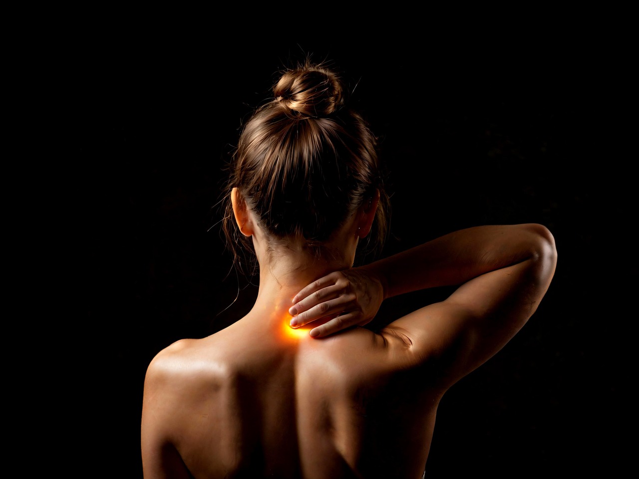 Woman With Neck Pain